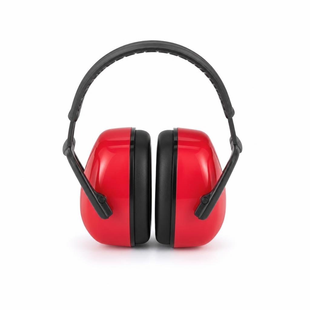 #064 EAR PROTECTOR - RED STANDARD QUALITY