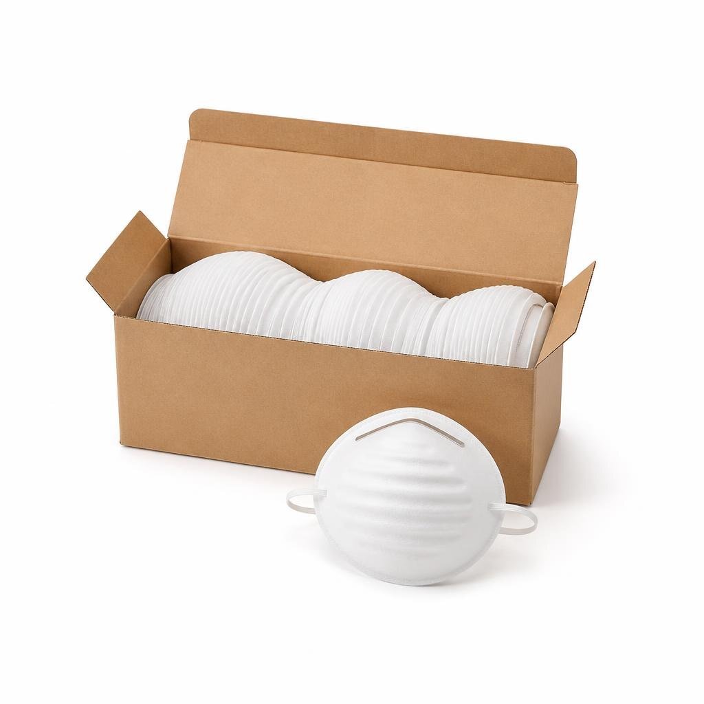 DUST & FILTER MASK - 50PCS/BOX