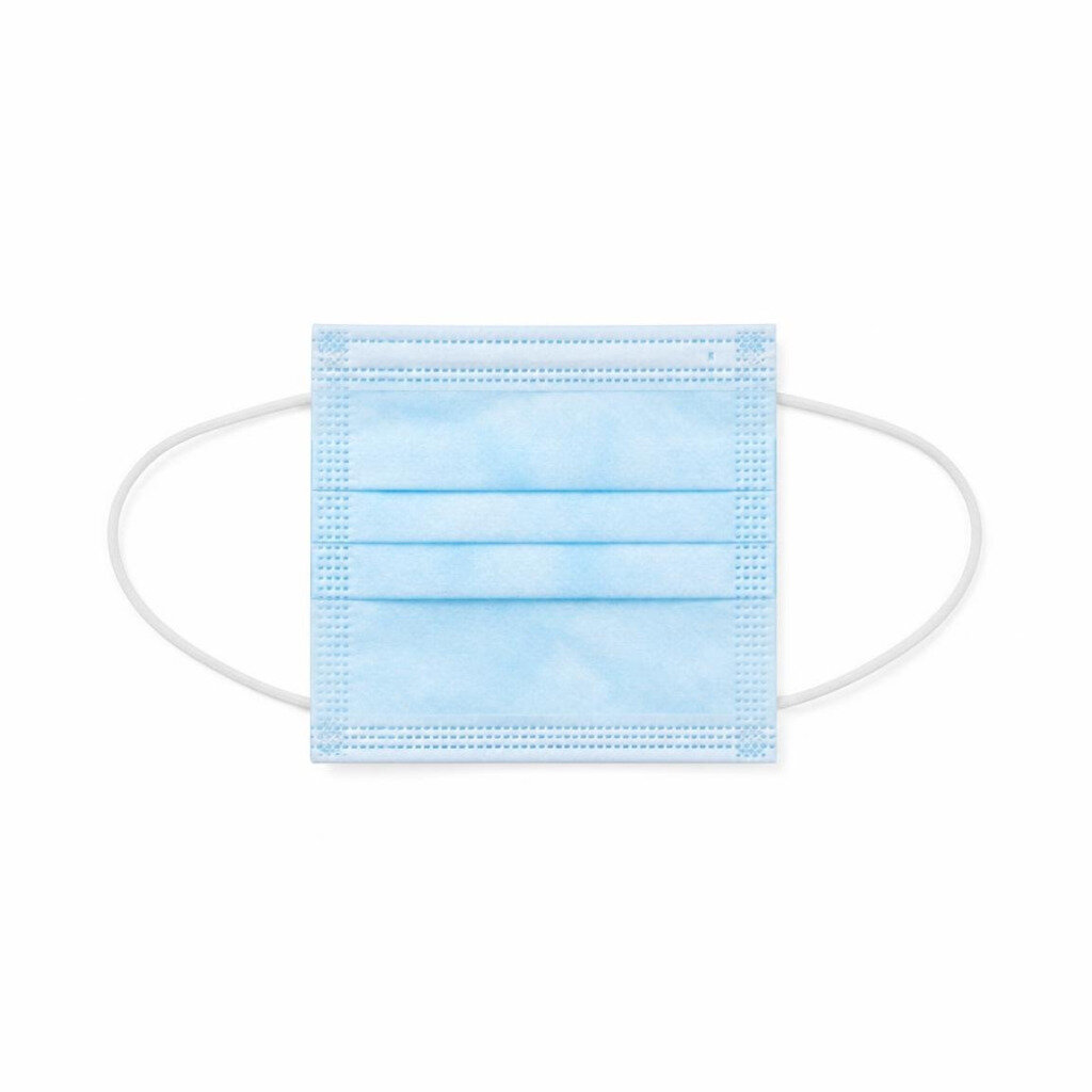 MSK SURGICAL FACE MASK SQUARE - PCS