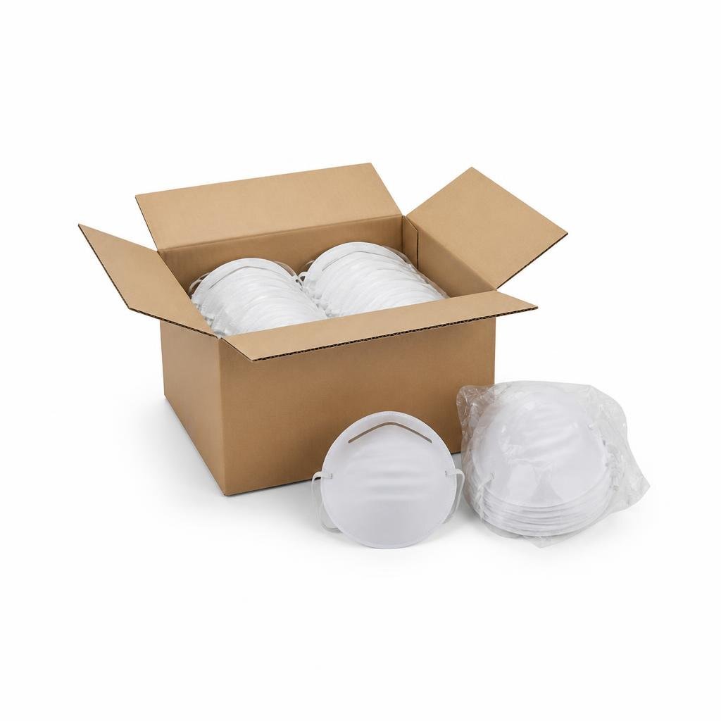 PICASAF P822 N95 RESPIRATOR MASK (20PCS/BOX,20BOX/CTN)