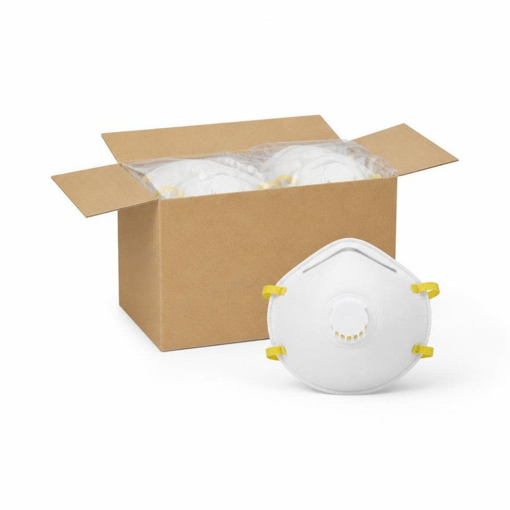 3M 8210V N95 RESPIRATOR WITH VALVE (BOX/10PCS)