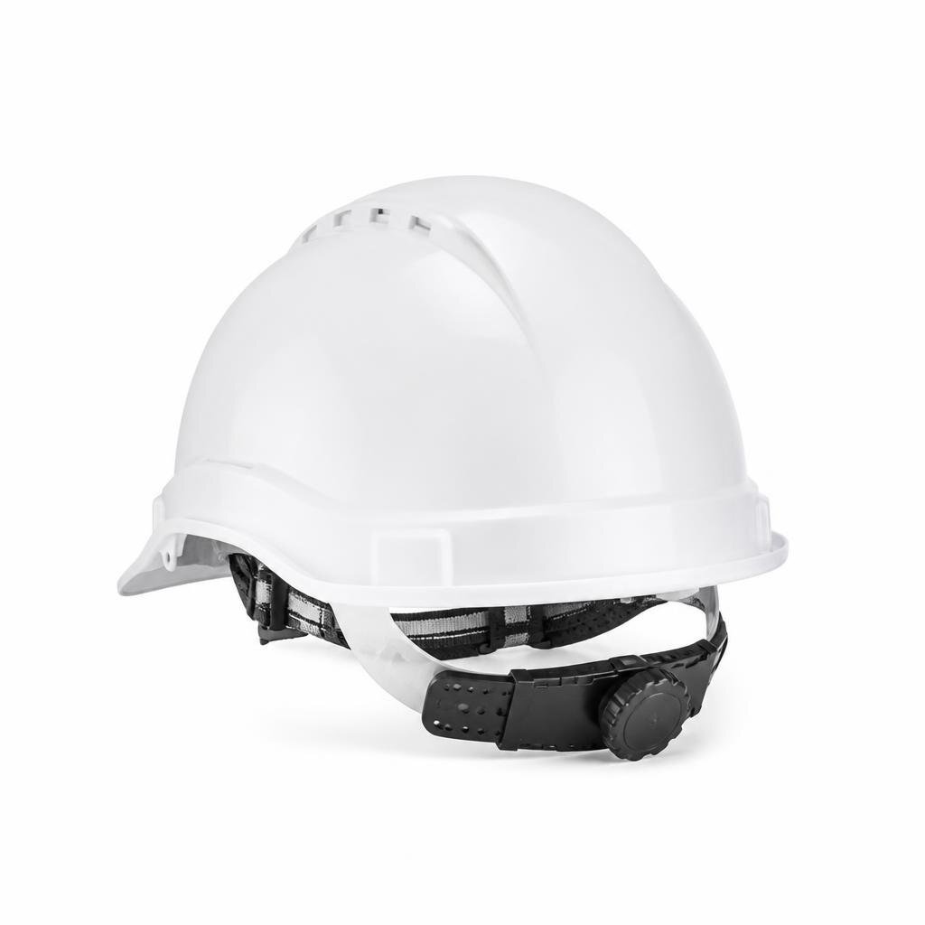 SAFETY HELMET SIRIM WHITE - WITH RATCHET