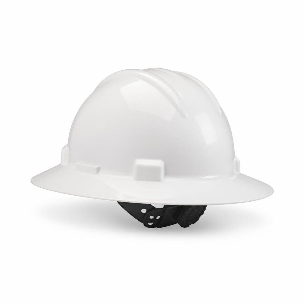 MSA 475369 WHITE VGARD FULL BRIM HARD HAT US