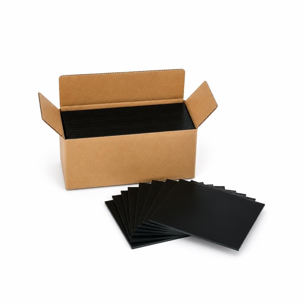 4" X 2" 10# WELDING BLACK GLASS (20PCS/PKT)