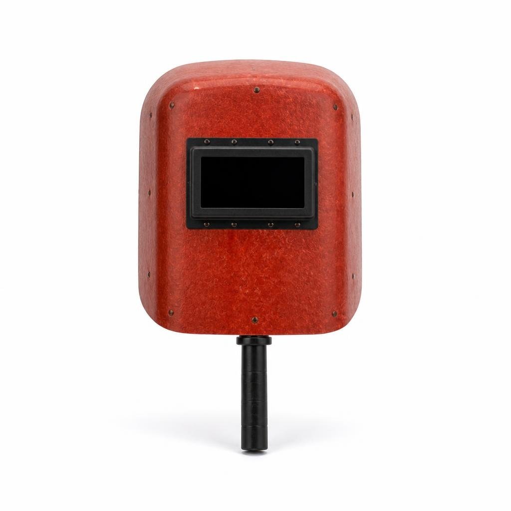 NIETZ 902 RED FIBRE WELDING HAND SHIELD