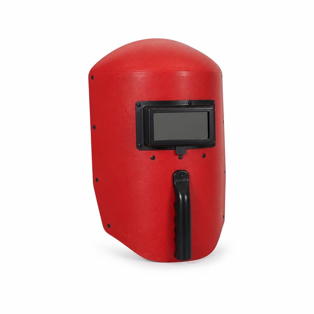WELDING HANDSHIELD RED