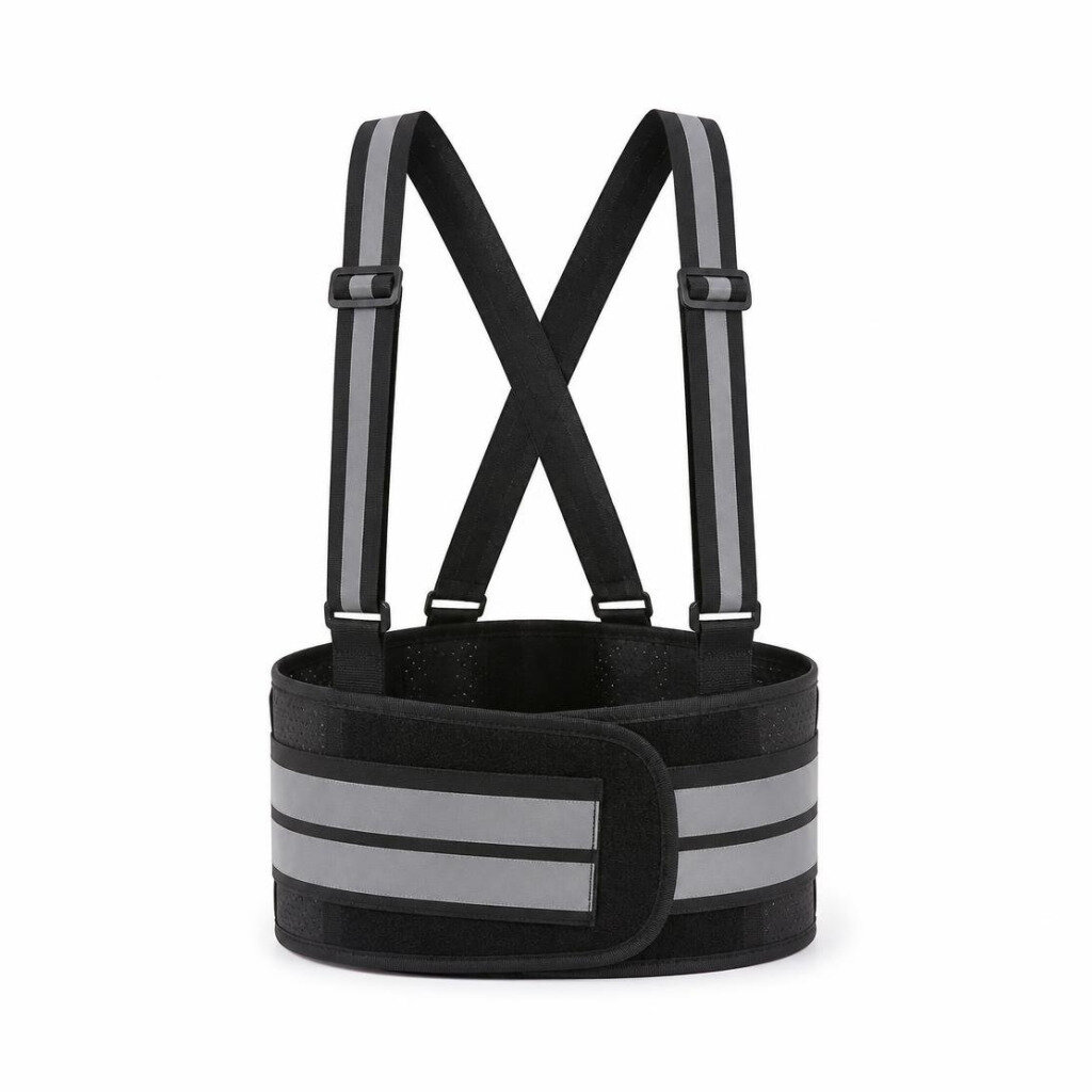 PICASAF PCBSB7080 BACK SUPPORT BELT WITH REFLECTIVE