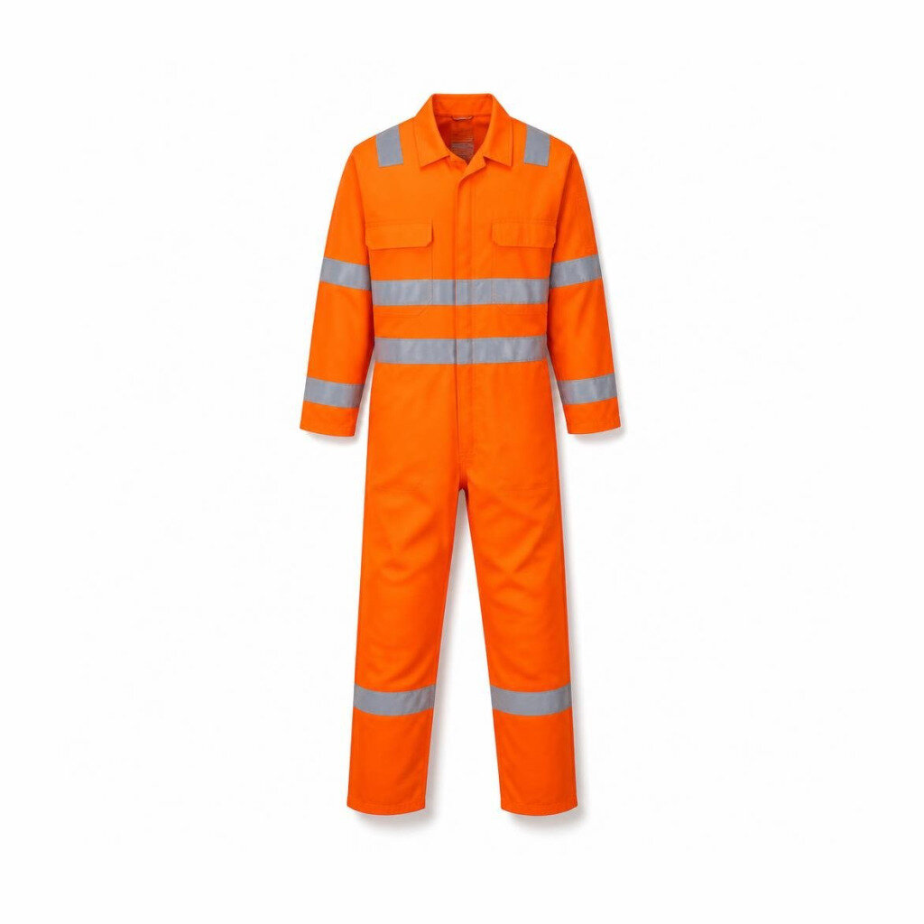 NIETZ 952 XL TC COVERALL (REFLECTIVE)(ORANGE)