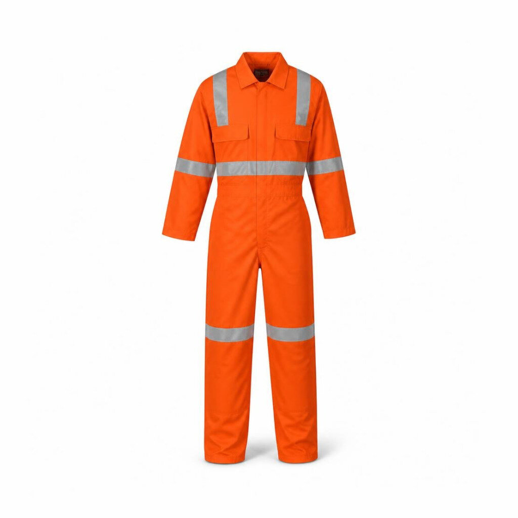 NIETZ 952 2XL TC COVERALL (REFLECTIVE)(ORANGE)