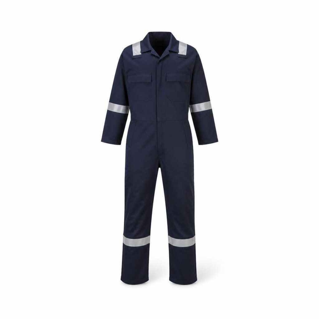 TANKER FIRE RETARDANT COVERALL - NAVY - XXL