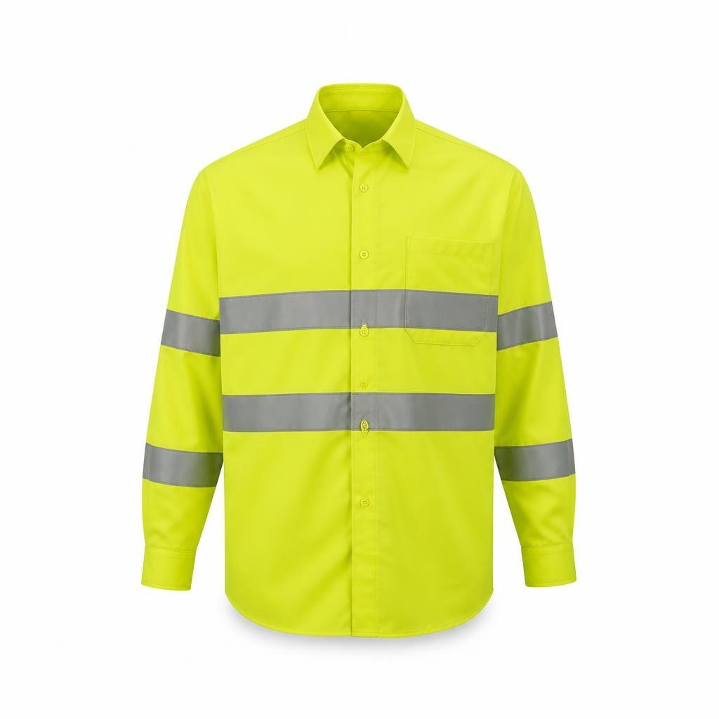 008BG 3LINE REFECTIVE SHIRT