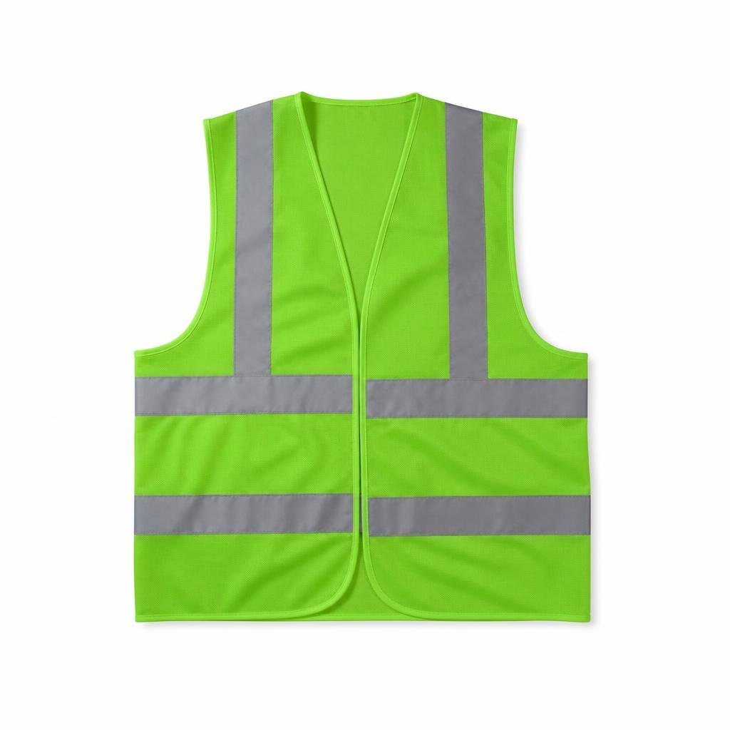 AA X-LINE REFLECTIVE SAFETY VEST - GREEN