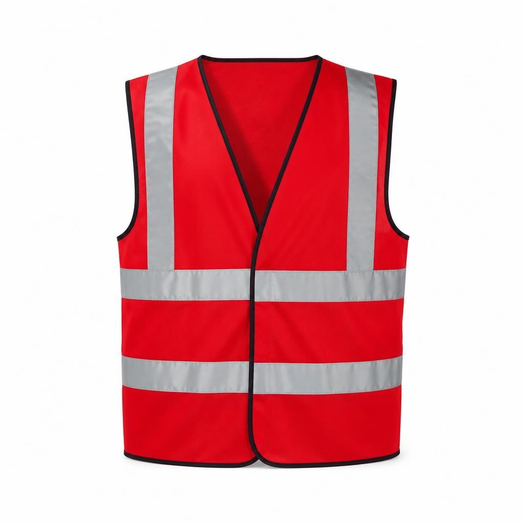 SAFETY VEST - BANKSMAN - RED