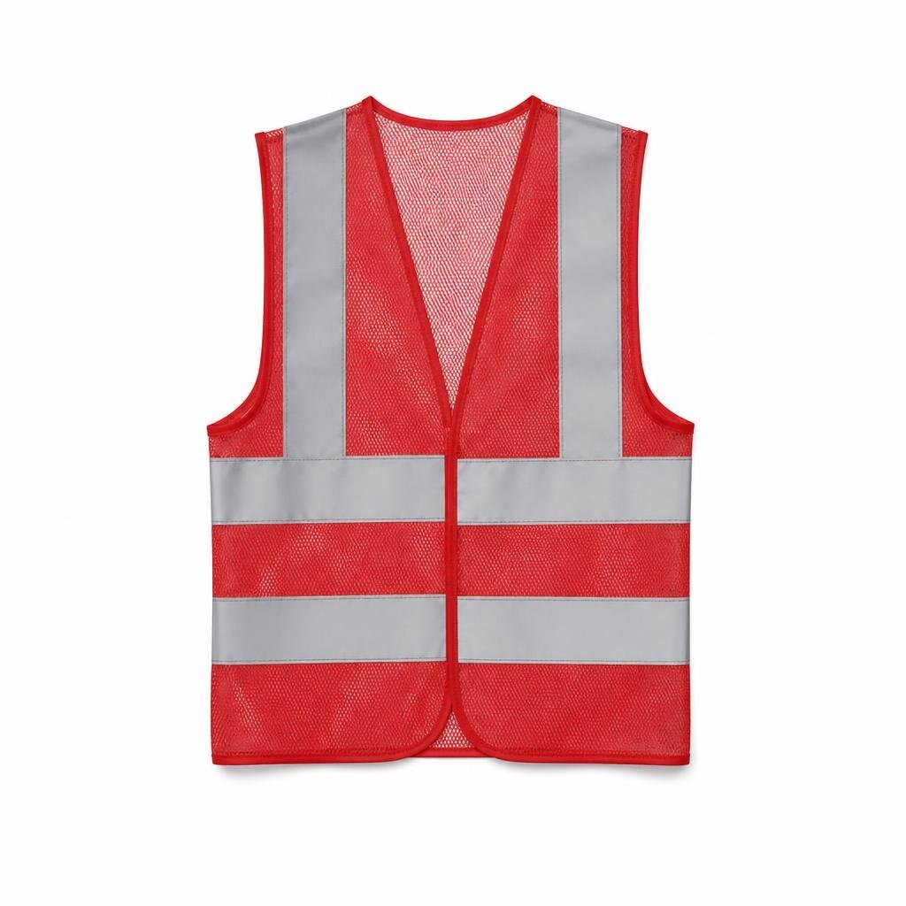 SAFETY VEST - FIRE WATCHMAN - RED