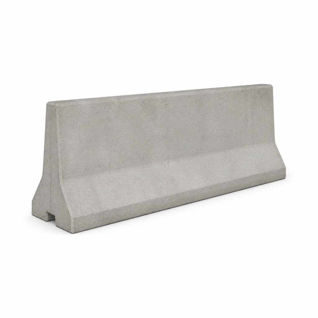 800H X 500W X 1000L PRECAST ROAD BARRIER