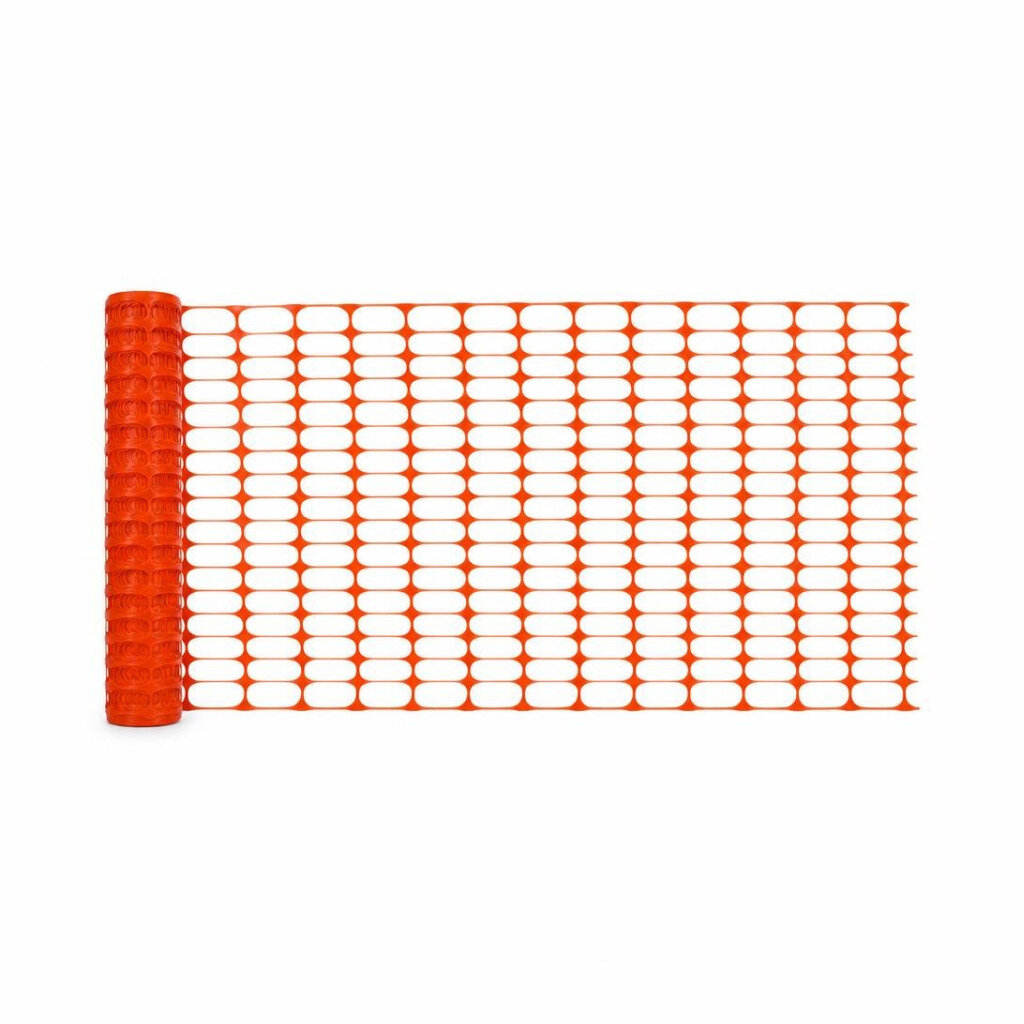 1M X 3M ORANGE WARNING BARRIER FENCE
