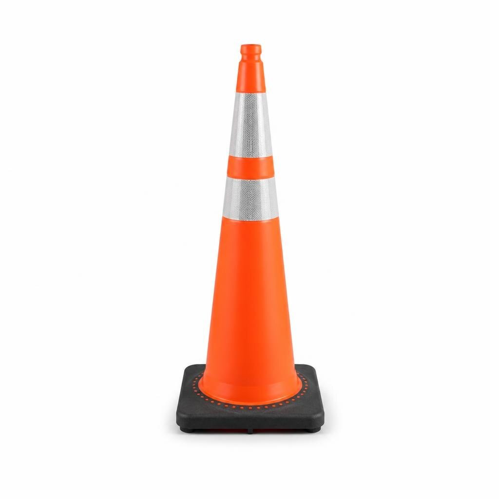 30" ADJUSTABLE SAFETY CONE