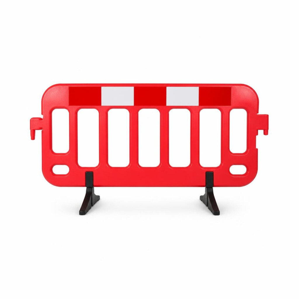 PLASTIC BARRIER RED 1ML X 1200MM X 800MM