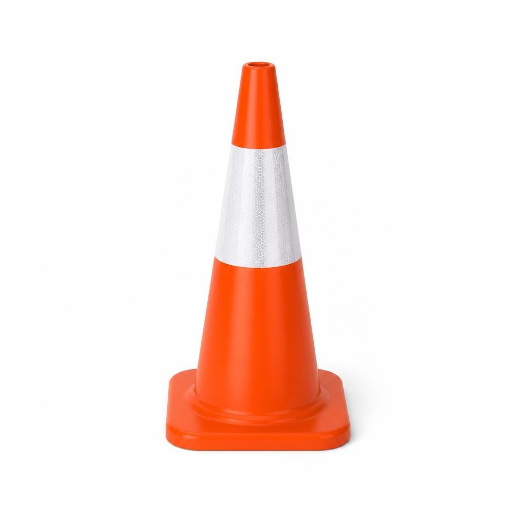 18" SAFETY CONE