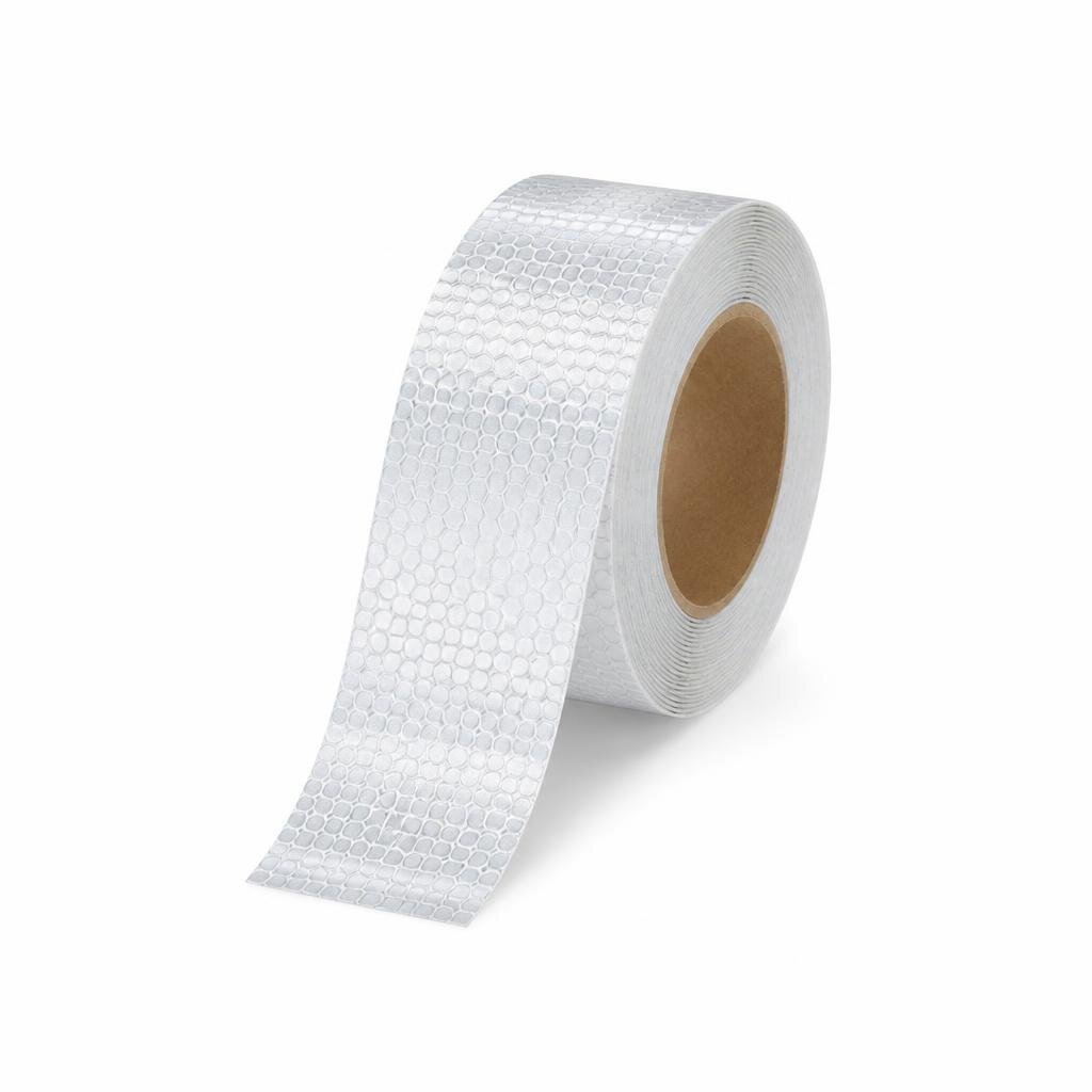 DOSAFE 2" X 5M SELF ADHESIVE REFLECTIVE TAPE-WHT