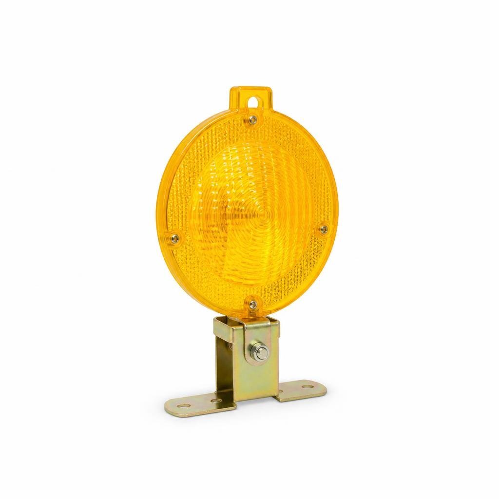 PICASAF 9230 WARNING LIGHT W/BRACKET - YELLOW