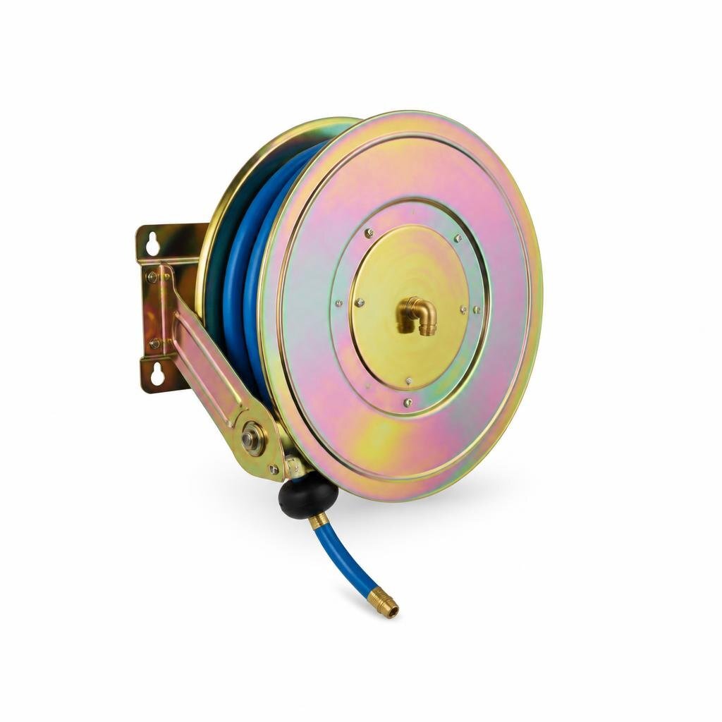 HOSE REEL - RAINBOW PLATED