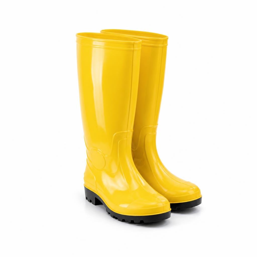 COLEX RSY-9000 #46/12 YELLOW RAINSHOES WITH STEEL