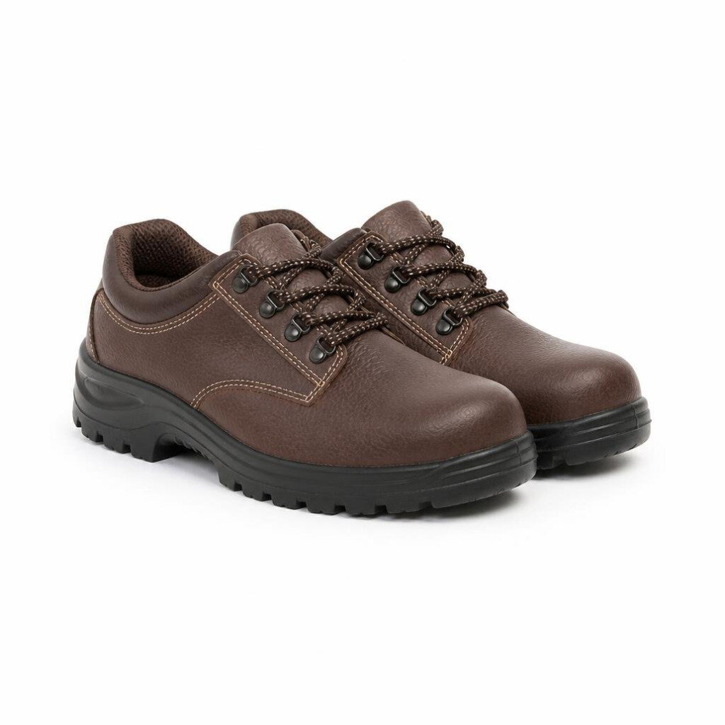 HAMMER KING 13004 10/44 SAFETY SHOES (BROWN)