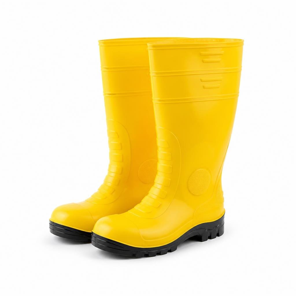 9152 #10 YELLOW SAFETY RAINBOOTS