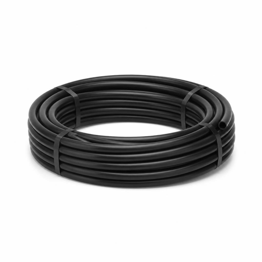 200MM X 6.9MM X 6M BLACK PIPE