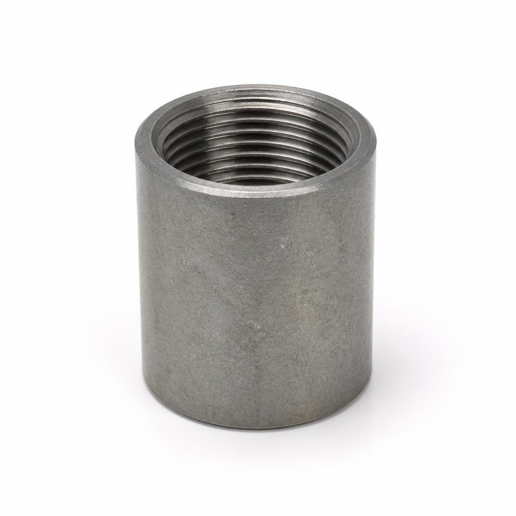 1" M.S THREAD FULL COUPLING