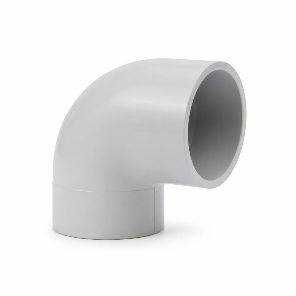 50MM PVC P/T ELBOW