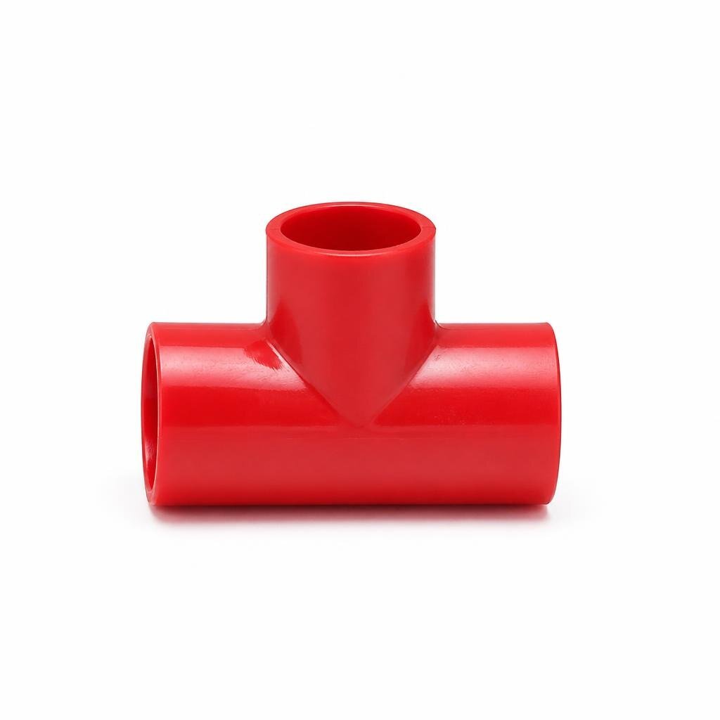 32 X 15MM PVC RED. TEE