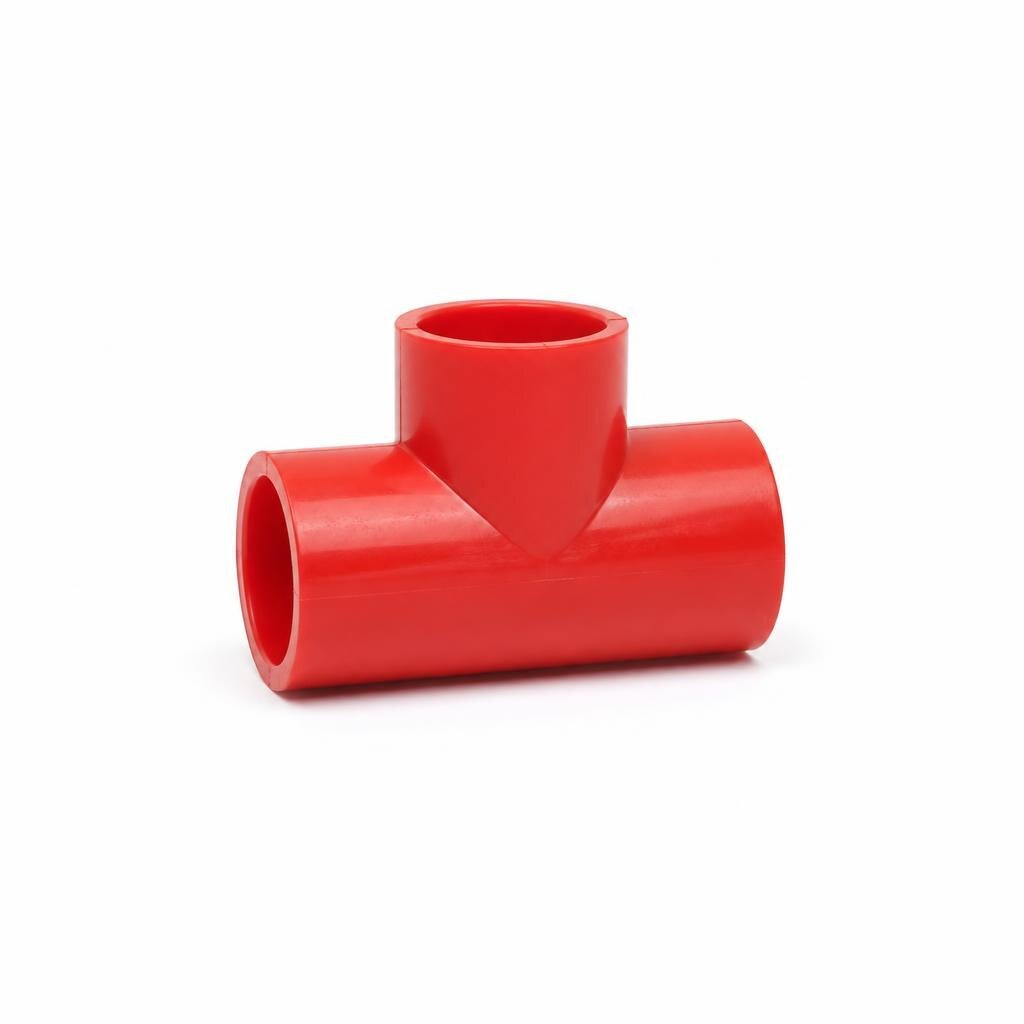 40 X 15MM PVC RED. TEE