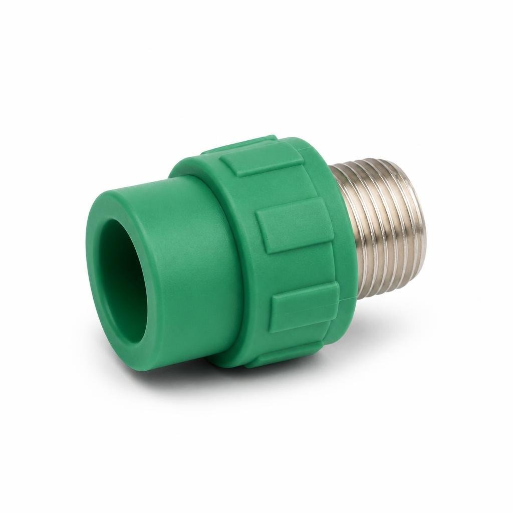 25MM X 1/2" PP-R MALE COUPLING