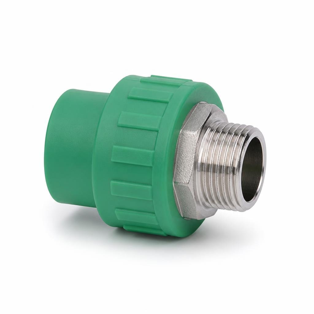 50MM X 1-1/2" PP-R MALE COUPLING
