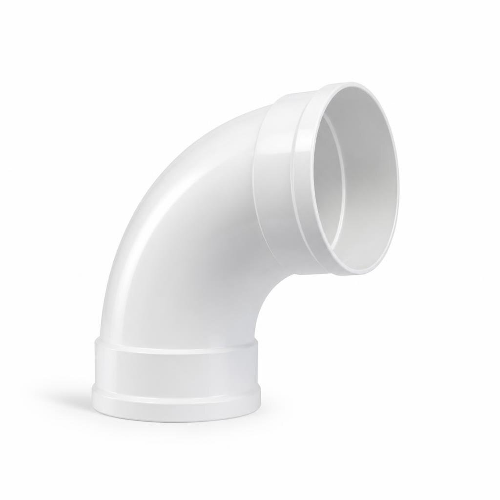 200MM UPVC ELBOW - SWEPT BEND