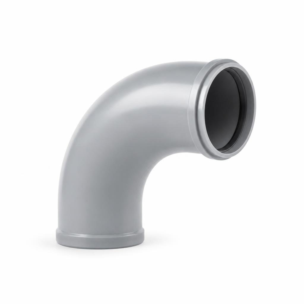 82MM UPVC ELBOW I/O - SWEPT BEND