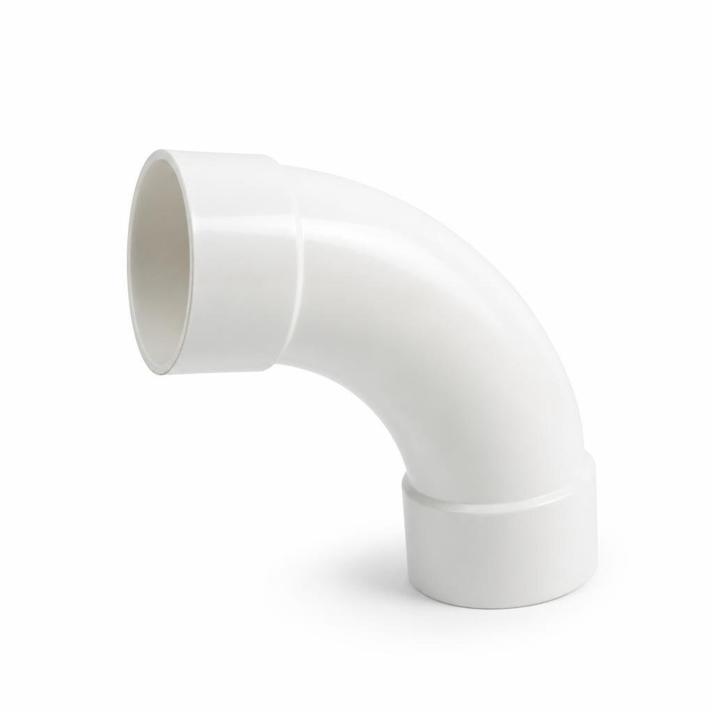 160MM UPVC ELBOW I/O - SWEPT BEND