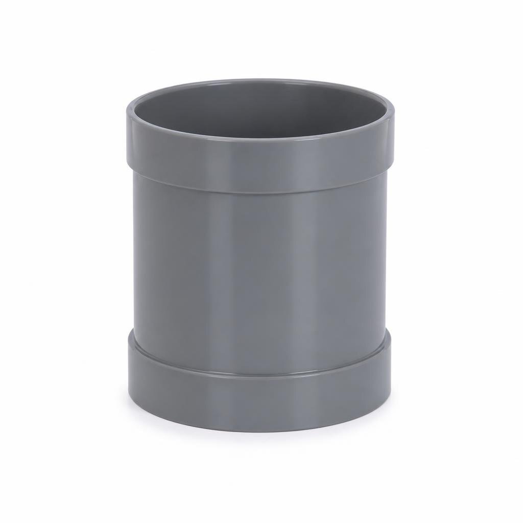 200MM UPVC SOCKET - STRAIGHT COUPLING