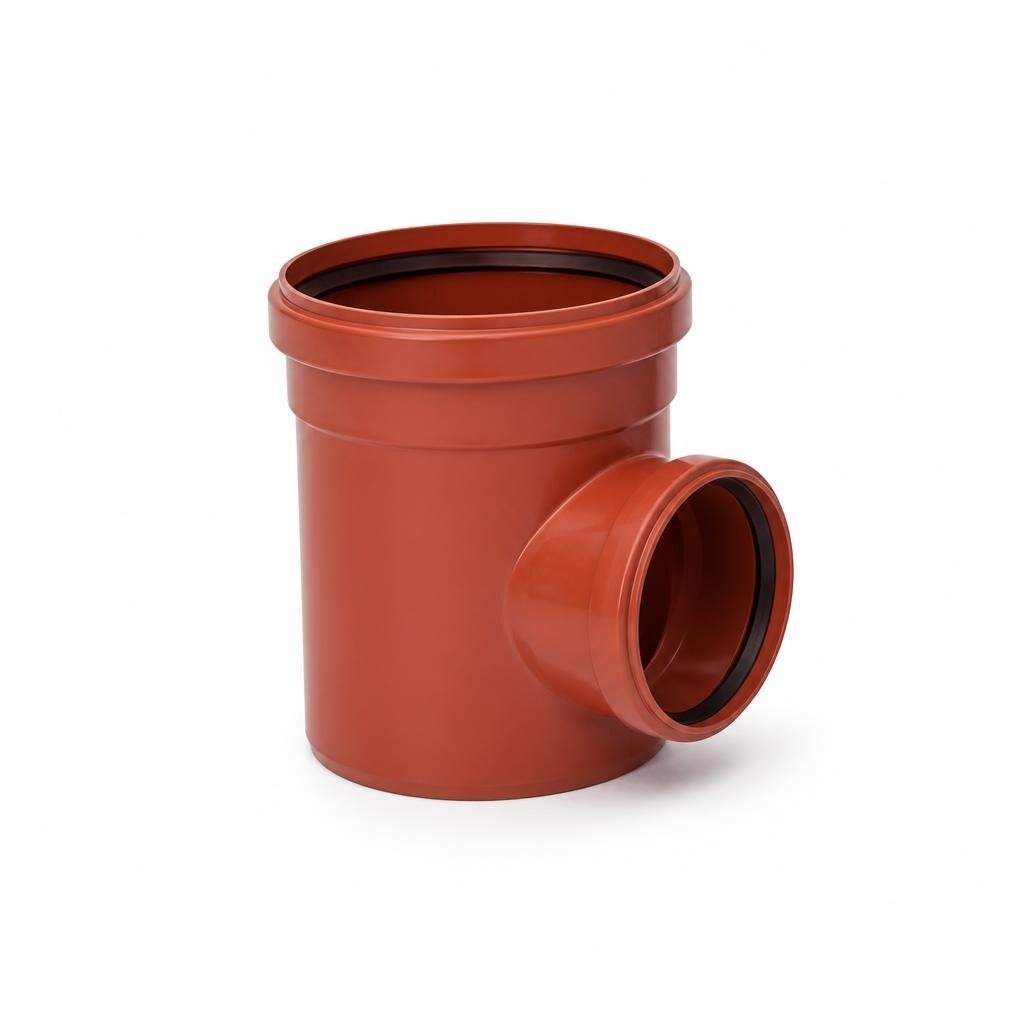 160 X 110MM UPVC RED. SOCKET - LEVEL INVERT