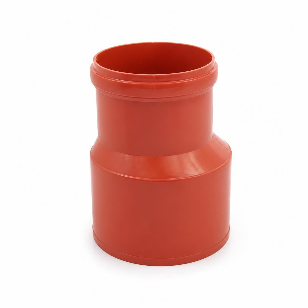 200 X 110MM UPVC RED. SOCKET - CONCENTRIC