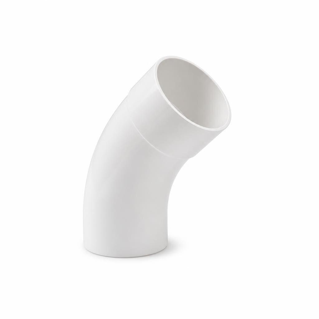 315MM X 45* UPVC ELBOW - UNSWEPT BEND