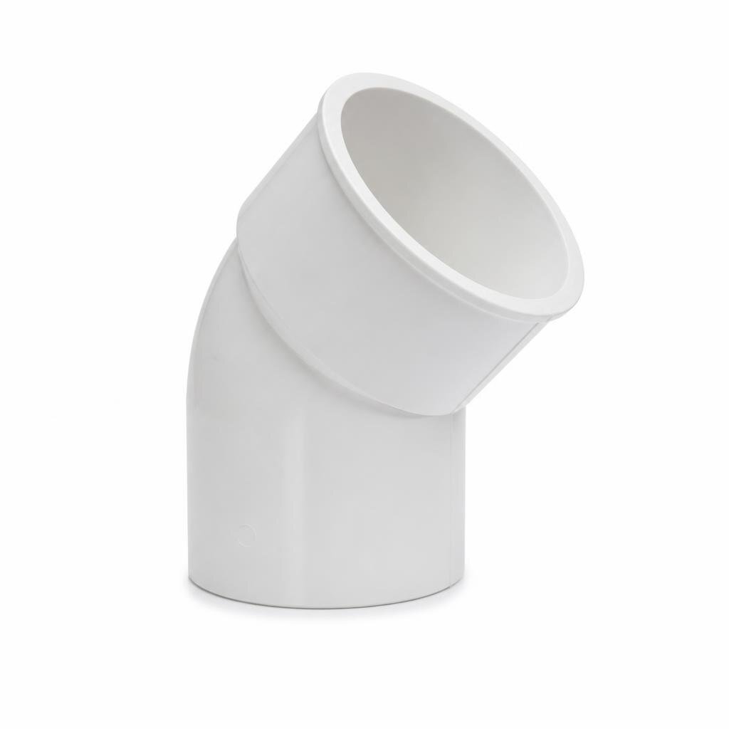 110MM X 45* UPVC ELBOW MF - UNSWEPT BEND