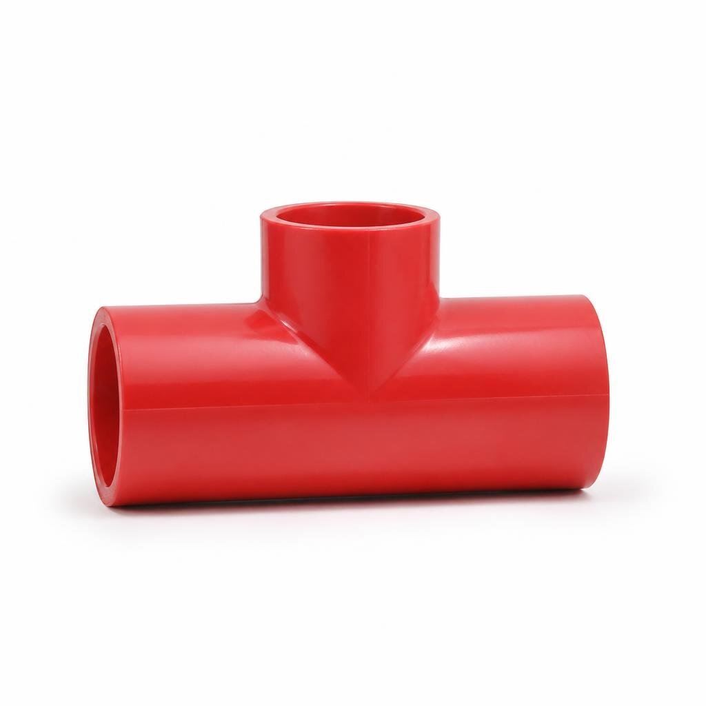 110 X 56MM UPVC RED. CROSS TEE