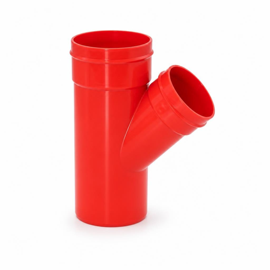 82MM X 56MM UPVC Y RED. TEE - SWEPT BRANCH