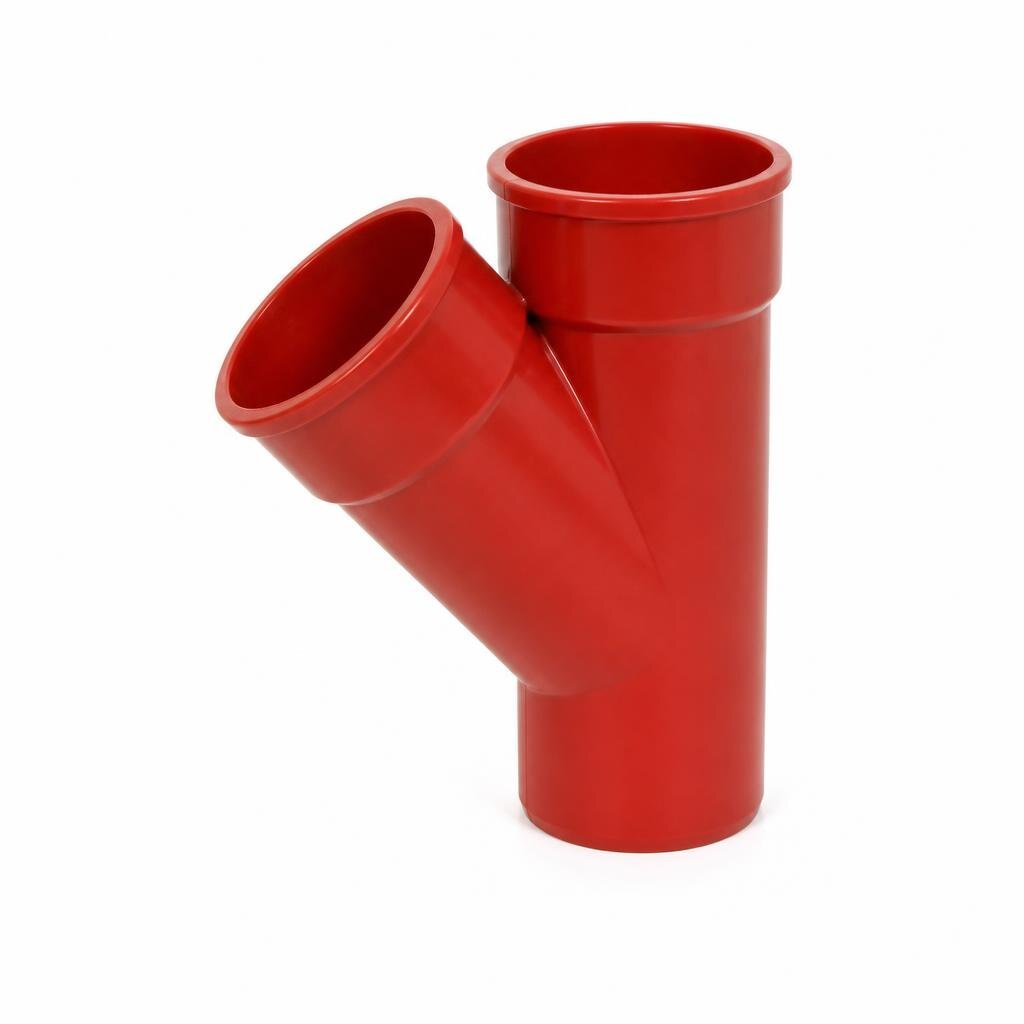 110MM X 56MM UPVC Y RED. TEE - SWEPT BRANCH