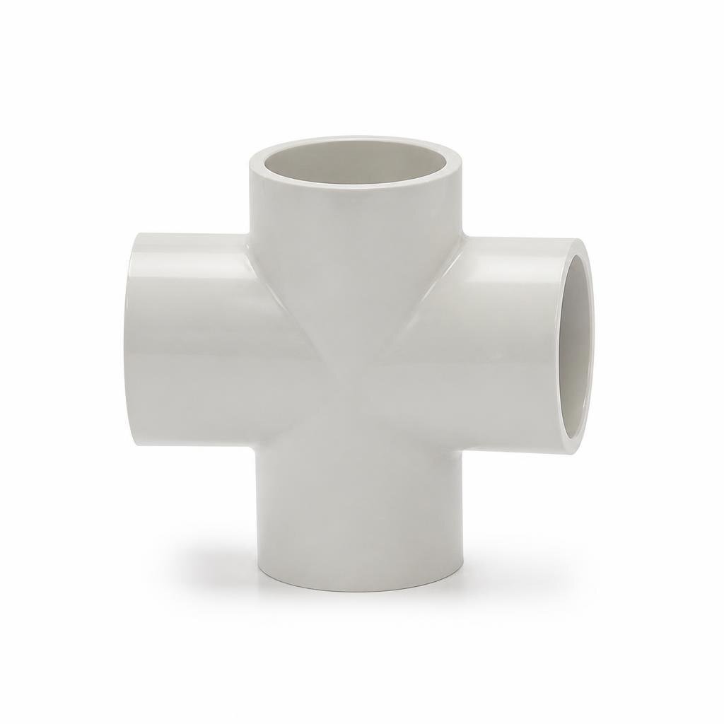 110MM UPVC CROSS TEE