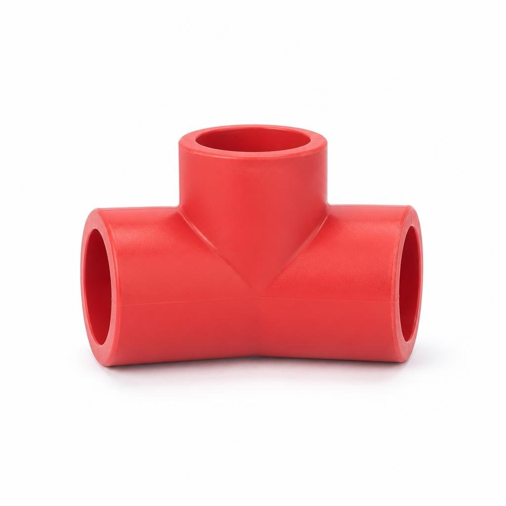 TR-996 32 X 32 X 20 BUTE-PE RED. TEE COLD WATER