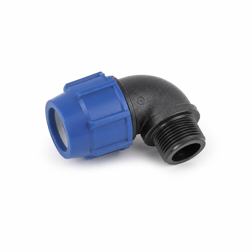EM-9D 1" X 32 BUTE-PE MALE ELBOW COLD WATER